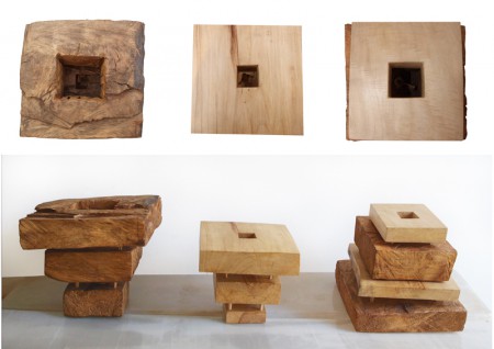 Triptych (Viera, Nádej, Láska) LÁSKA v=33cm, NÁDEJ v=33cm, VIERA v=25cm